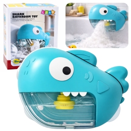 Shark Bath Toy Foam Machine Blue