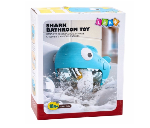 Shark Bath Toy Foam Machine Blue