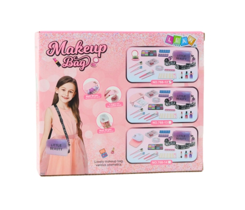 Beauty Set Cosmetic Bag Adjustable Accessories