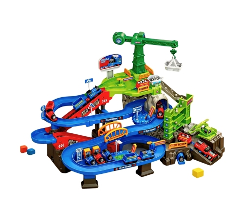 Interactive Set Mining Railway Track Freight Trains Mine Track