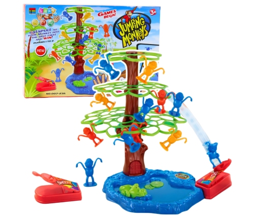 Jumping Monkeys Tree Lake Family Arcade Game