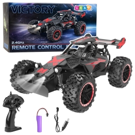 Remote Controlled RC Car Off-Road Red 1:18 20 km/h Remote Controlled RC Car Off-Road Red 1:18 20 km/h