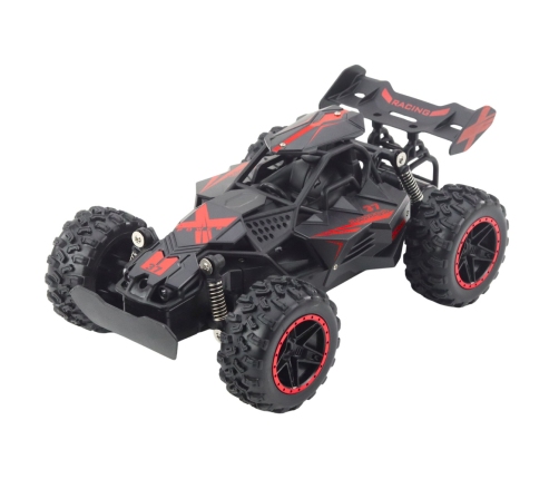 Remote Controlled RC Car Off-Road Red 1:18 20 km/h