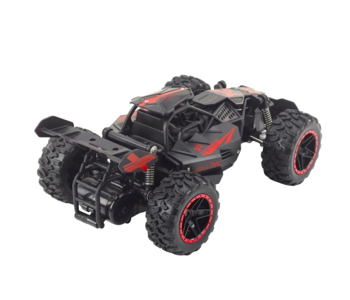 Remote Controlled RC Car Off-Road Red 1:18 20 km/h