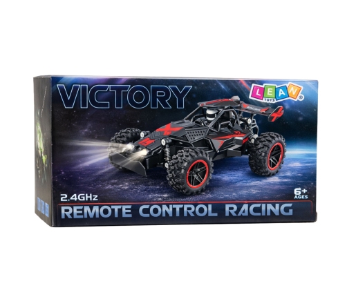 Remote Controlled RC Car Off-Road Red 1:18 20 km/h