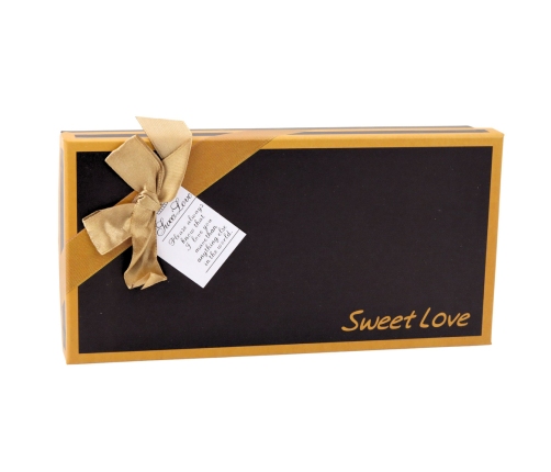 Flower Box Eternal Fragrant Roses Flowers in a Box Blue 18 pcs.