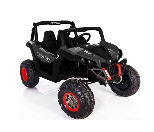 Двухместный детский электромобиль Jeep XMX603 Black