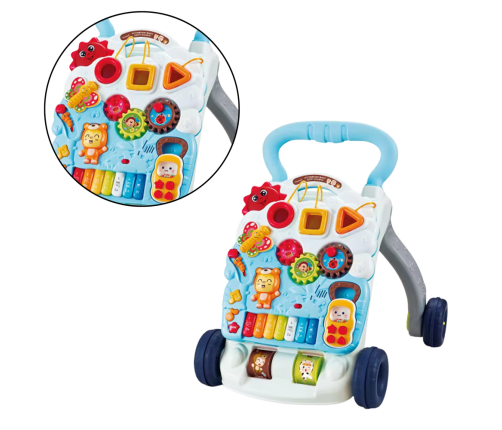 Interactive Playing Walker Pusher Great Gift for Newborn baby!
