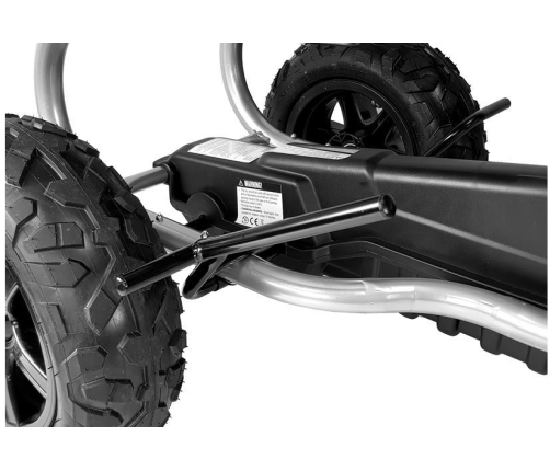 Gokart B012 Inflatable Tires Black