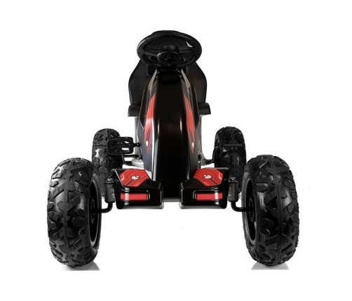 Gokart B012 Inflatable Tires Black