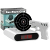 Gun Alarm Clock with Laser Pistol White Gun Alarm Clock with Laser Pistol White