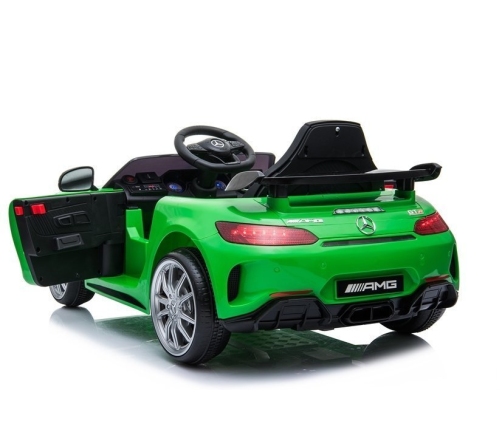 Одноместный электромобиль Mercedes GTR Green