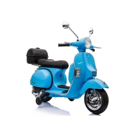 Детский электромотоцикл Vespa Blue