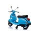 Детский электромотоцикл Vespa Blue