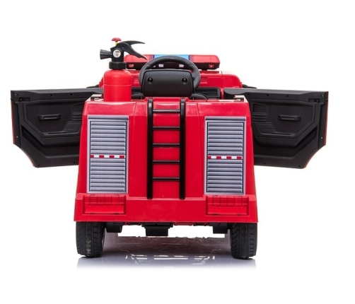 Детский электромобиль Пожарная машина Red