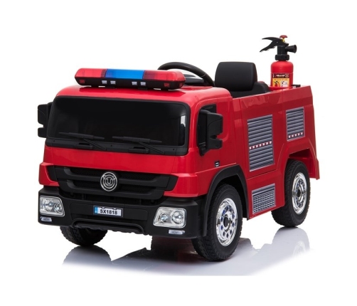 Детский электромобиль Пожарная машина Red