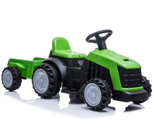 Electric Ride On Tractor with trailer TR1908T Green