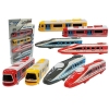 Set of Carriages Pendolino Various kinds of Train