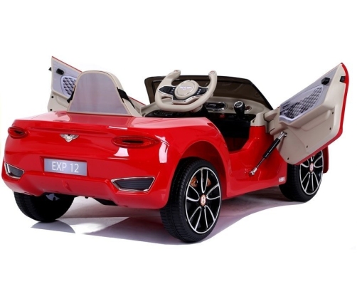 Bentley Electric Ride On Car - Red Painted