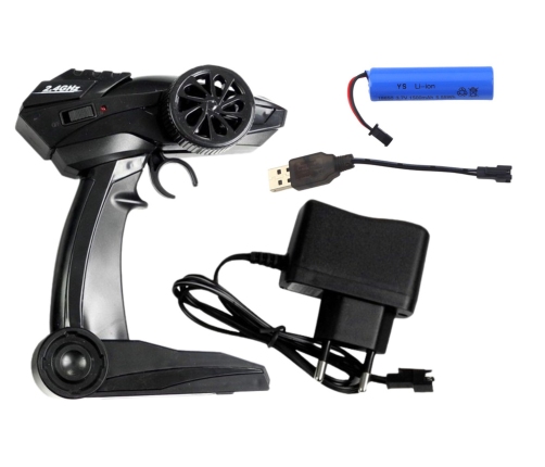 Радиоуправляемая машина Monster Car Jeep Black