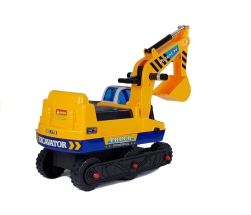 Детская машина-каталка Экскаватор Yellow