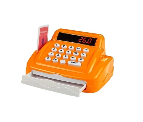 Pink Trolley with Cash Register Accesories