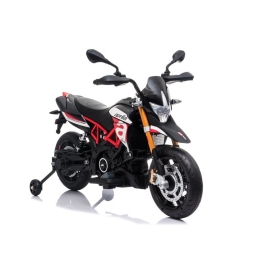 Aprilia A007 Electric Ride On Motorbike Black & Red