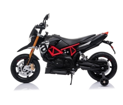 Aprilia A007 Electric Ride On Motorbike Black