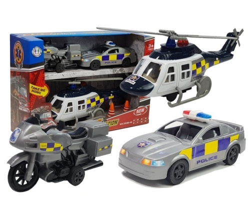 Police Set with Lights and Sound
