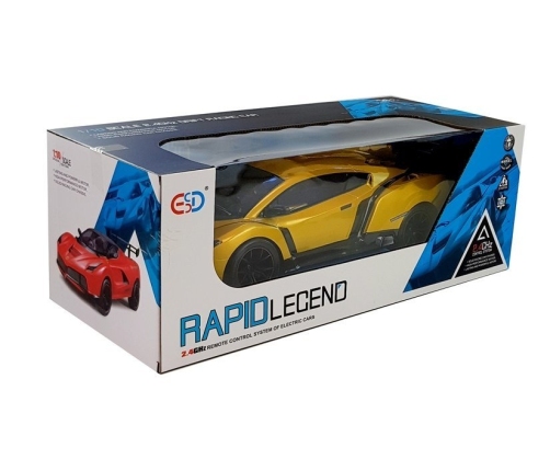 R/C Car Sport 1:10 Gold