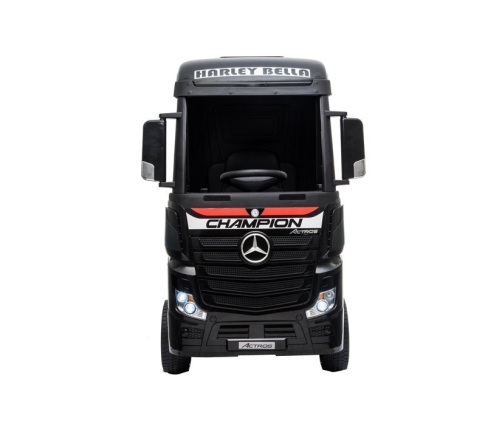 Bērnu elektroauto Mercedes Actros Black Painted MP4