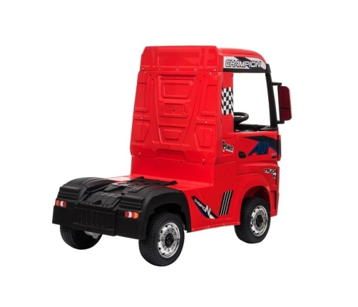 Bērnu elektroauto Mercedes Actros Red Painted MP4