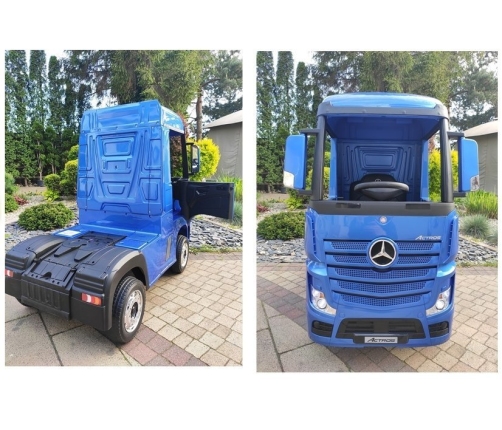Bērnu elektroauto Mercedes Actros Blue Painted MP4