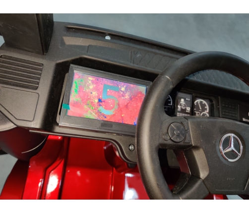 Bērnu elektroauto Mercedes Actros Blue Painted MP4