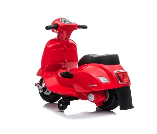 Bērnu elektro motocikls Vespa GTS 300 Mini Red