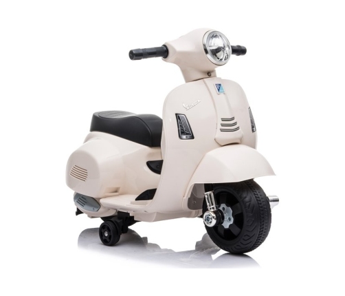 Bērnu elektro motocikls Vespa GTS 300 Mini White