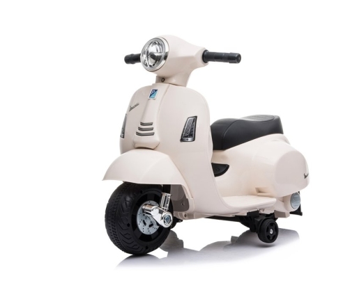 Bērnu elektro motocikls Vespa GTS 300 Mini White