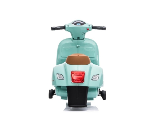 Bērnu elektro motocikls Vespa GTS 300 Mini Turquoise