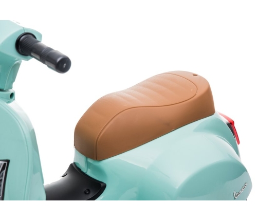 Bērnu elektro motocikls Vespa GTS 300 Mini Turquoise
