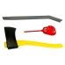 Firefighter Kit Helmet Fire Extinguisher Hatchet Mask Crowbar