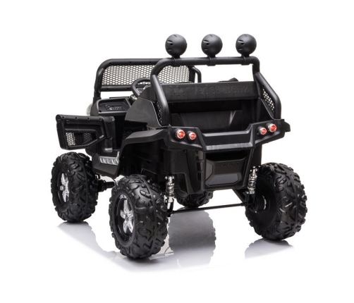 Двухместный детский электромобиль Mercedes Unimog S Black