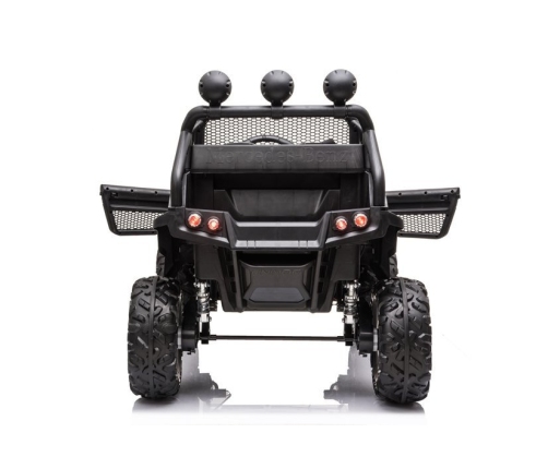 Двухместный детский электромобиль Mercedes Unimog S Black