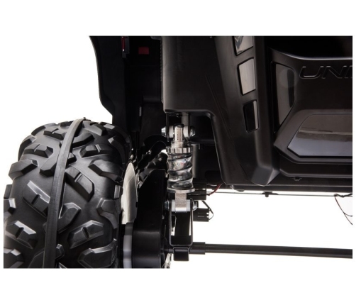 Двухместный детский электромобиль Mercedes Unimog S Black