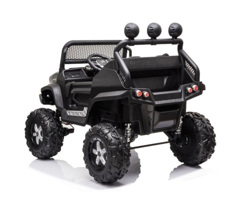 Двухместный детский электромобиль Mercedes Unimog S Black