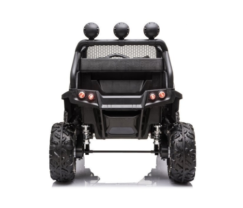 Двухместный детский электромобиль Mercedes Unimog S Black