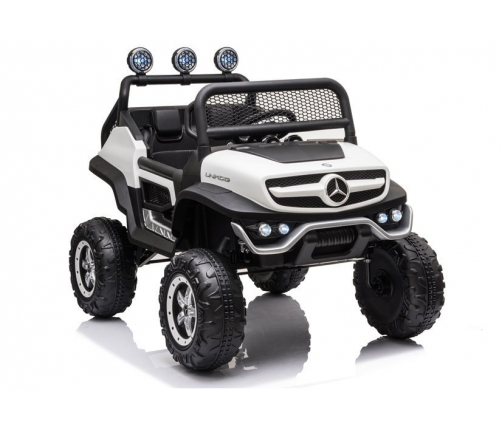 Electric Ride On Mercedes Unimog S White