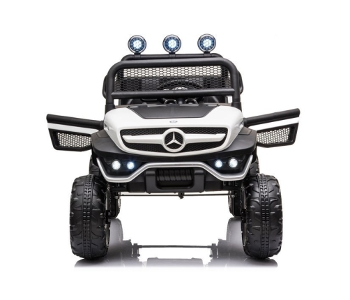Electric Ride On Mercedes Unimog S White