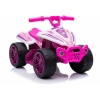 TR1805 Electric Ride-On Quad White-pink