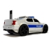 Battery Operated Police Car 1:20 Lights and Sounds Strung Silver