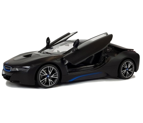 Car R/C BMW i8 Rastar 1:14 Black Automatic Doors